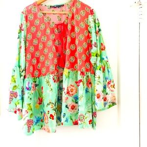 Tolani Collection Swim Coverup Shirt